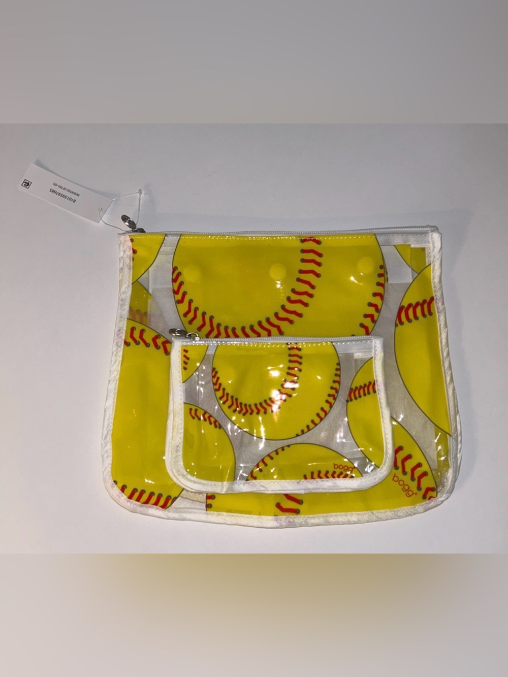 Bogg Bag Set of 2 softball snap in bag inserts,1 large and 1 smallNWT